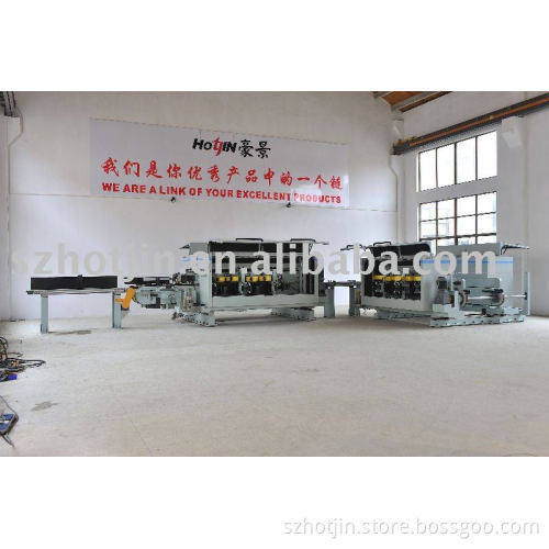 Double end tenoner production line